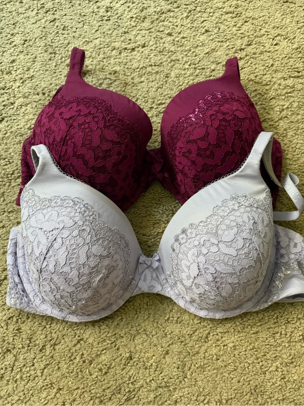 Victoria's Secret -Body by Victoria Lined Perfect Coverage Bra Bundle